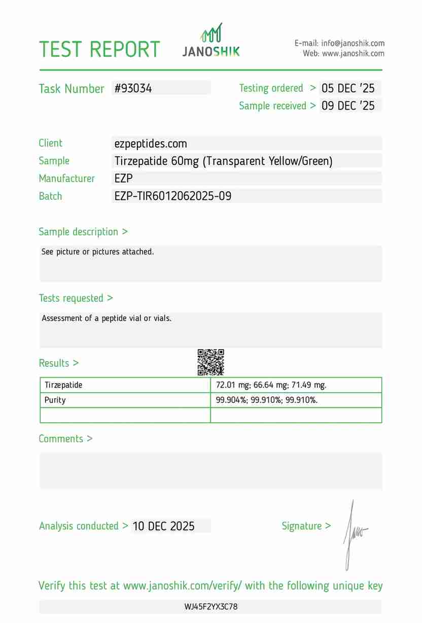 EZP-2P 60mg – (10 vials/Kit) EZP-2P 60mg – (10 vials/Kit)