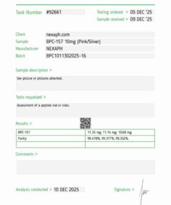 BPC 157 10mg (10 vials/Kit)