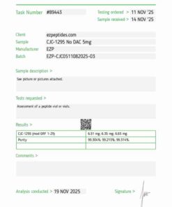 CJC-1295 No DAC 5mg