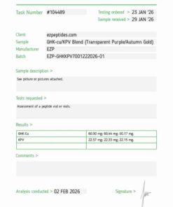 Beauty Blend (GHK-cu/KPV) 50mg/20mg