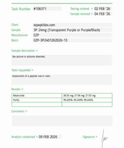 EZP-3P 24mg – (10 vials/Kit)